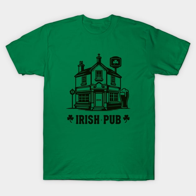 Irish Pub T-Shirt by KayBee Gift Shop